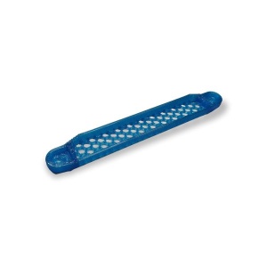 JS-Parts ultraflex Gitter Bumper oben für Traxxas XMAXX blau