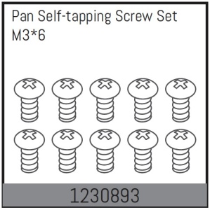 Absima M3*6 Selbstschneidende Schrauben (10) Ersatzteil für Absima Desert Buggy ADB1.4