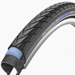 Außenreifen Schwalbe Marathon Plus SmartGuard 28 x 1,75 Zoll / 47-622mm Schwarz mit Reflexion