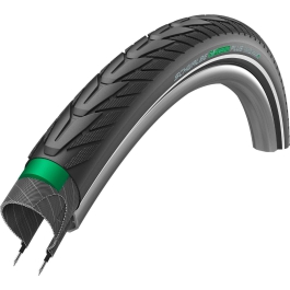 Außenreifen Schwalbe Energizer Plus GreenGuard 28 x 1,75 Zoll / 47-622mm Schwarz mit Reflexion