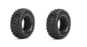 Louise RC – CR-Uphill 1.0 Reifen supersoft mit Einlagen (2) LOUISE 1/18-1/24 Mini-Crawler – TRX-4M, SCX24