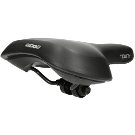 Fahrradsattel Edge Towny Memoryfoam Schwarz