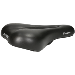 Fahrradsattel Edge Vento Unisex Schwarz