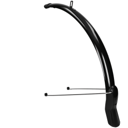 Frontflügel Eurofender Scatto 28″ x 51 mm schwarz