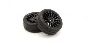 Kyosho Verklebte Reifen 15 Spokes 1:10 Fazer 2.0 (2) Medium