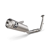 Akrapovic Racing Line Titan Komplettauspuff XSR 125