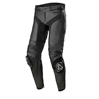 Alpinestars Missile V3 Kurze Lederhose schwarz