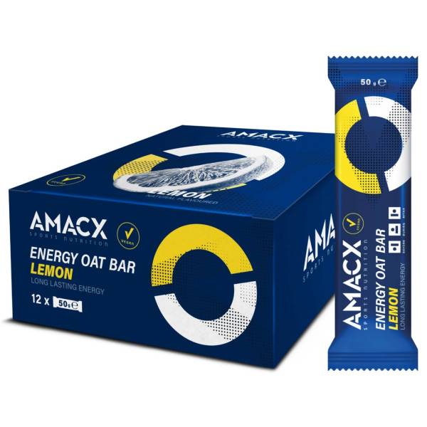 Amacx Energie Oat Bar 50g – Lemon (12)