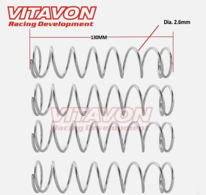 Vitavon härtere Federn 4 Stk. Outcast 8s