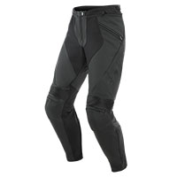 Dainese Pony 3 Perforierte Lederhose schwarz