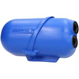 Luftfiltergehäuse Doppler Airbox blau für Piaggio, Minarelli (28 – 35mm)