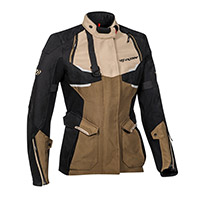 Ixon Eddas Damen Jacke sand braun schwarz