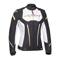 Ixon Striker Damen Jacke schwarz Weiß gold