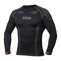 IXS 365 Shirt schwarz grau