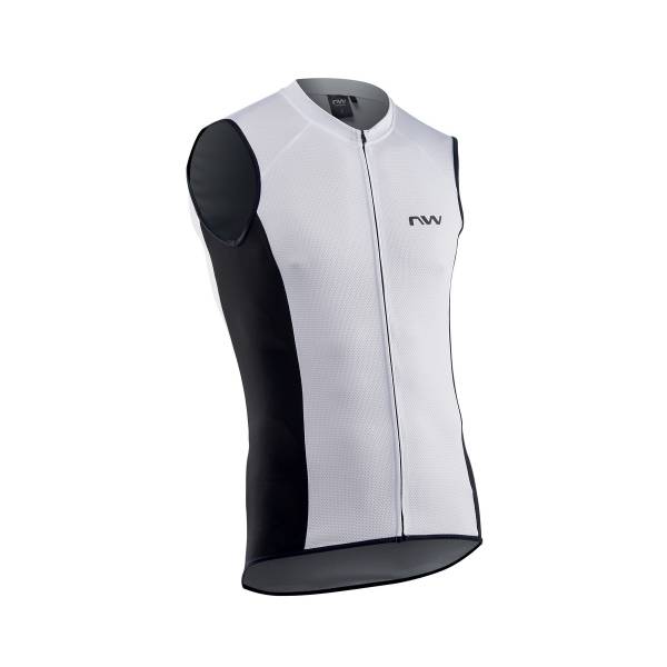 Northwave Force Fahrradtrikot Ärmellos White