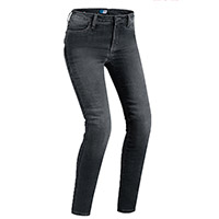 PMJ Skinny Damen Jeans schwarz