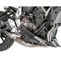 Puig 7022J Akrapovic Auspuffkappe mattschwarz