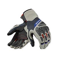 Rev’it Sand 5 Handschuhe silber rot