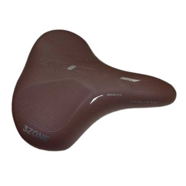 Selle Bassano Volare 3Zone Comfort Plus Fahrradsattel – Brau