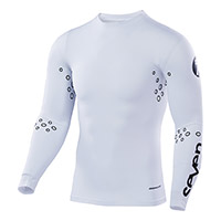 Seven MX Zero Compression Laser Cut Trikot weiß