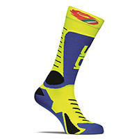 SIDI Tony Socken blau königsgelb fluo