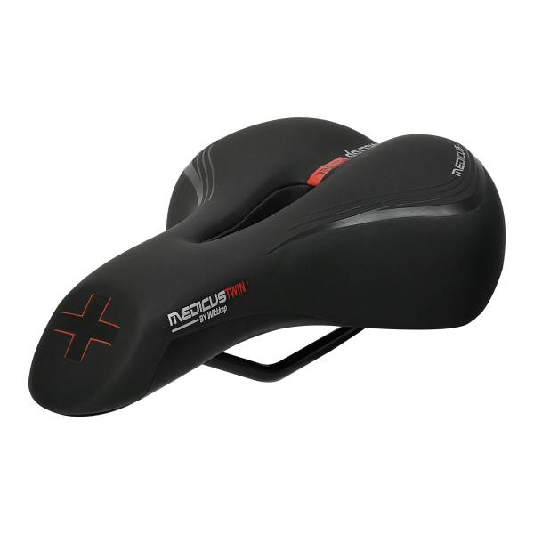 Wittkop Medicus Twin 1.0 Fahrradsattel Gel – Schwarz