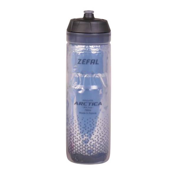 Zefal Arctica 75 Trinkflasche Silber/Blau – 750cc